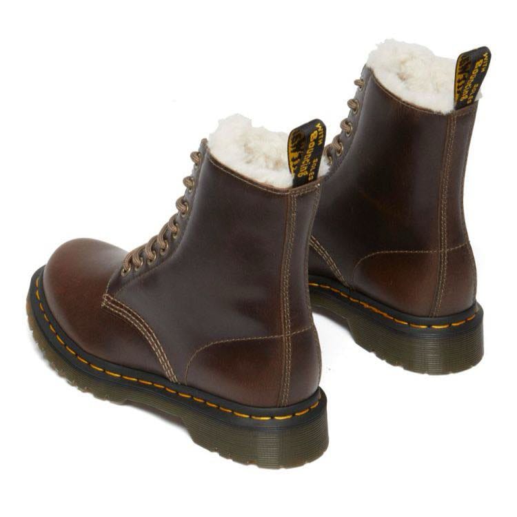 DR MARTENS # 1460 PASCAL DARK KHAKI