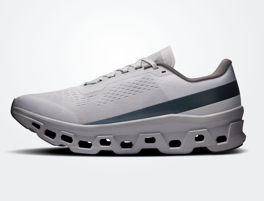 ON # CLOUDMONSTER 1 GLACIER/ALLOY