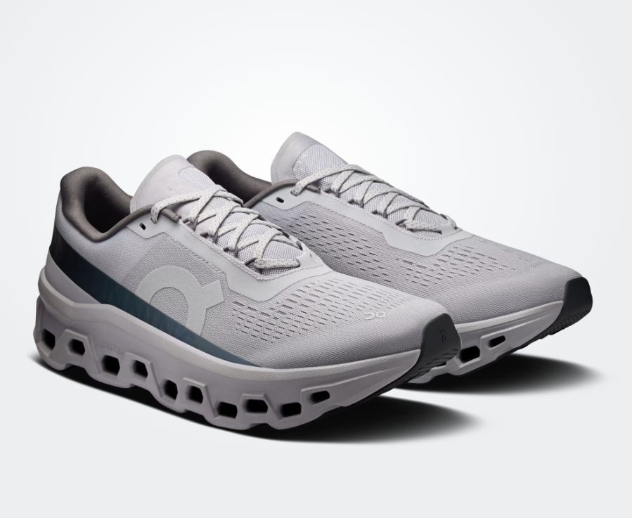 ON # CLOUDMONSTER 1 GLACIER/ALLOY