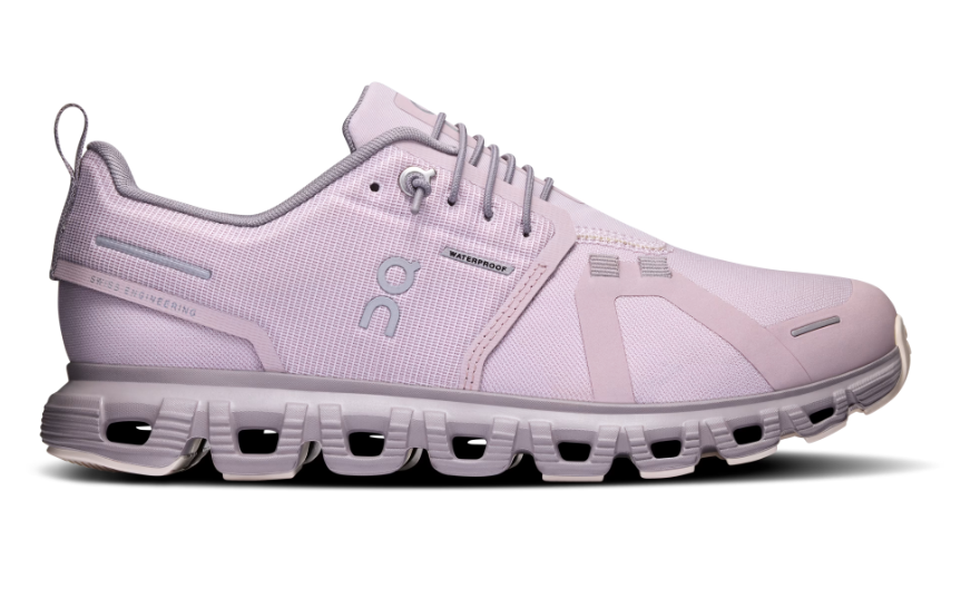 ON # CLOUD 6 IMPERMÉABLE MAUVE/ZINC