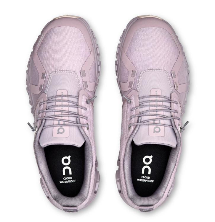 ON # CLOUD 6 IMPERMÉABLE MAUVE/ZINC