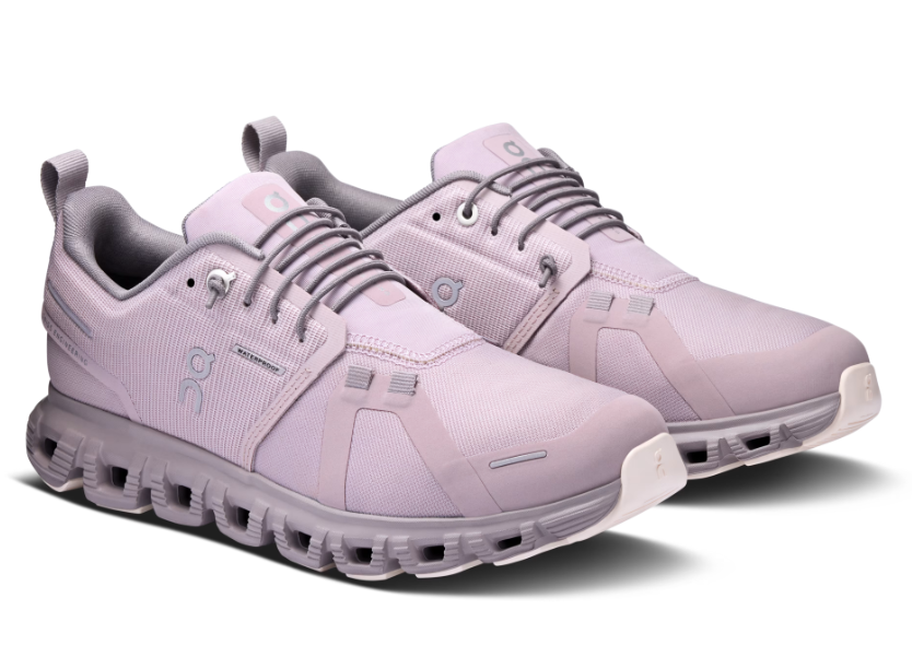 ON # CLOUD 6 IMPERMÉABLE MAUVE/ZINC