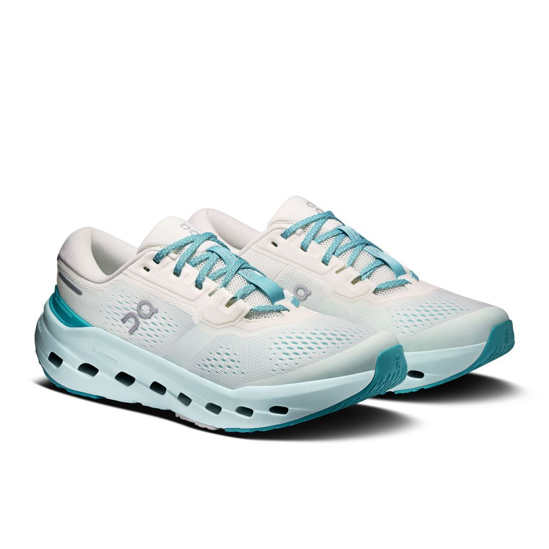 ON #CLOUDRUNNER 3 IVORY/AQUAMARINE