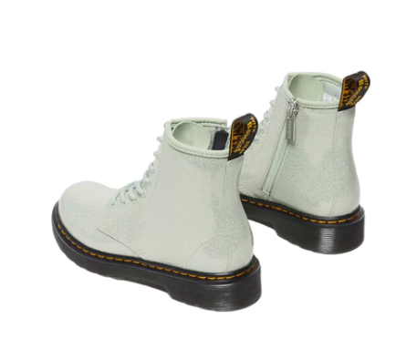 DR MARTENS # 1460 GLITTER SAGE GREEN