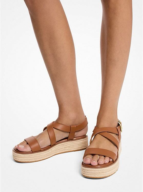MICHAEL KORS # LYNN ESPADRILLE TAN