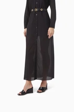 MICHAEL KORS # MERRIAM WEDGE NOIR