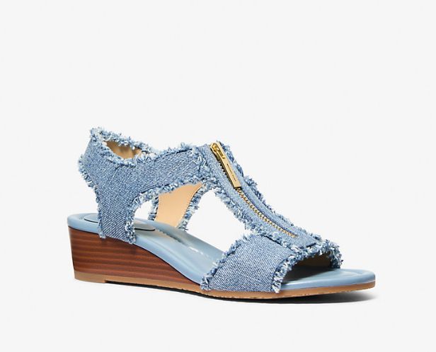 MICHAEL KORS # BERKLEY WEDGE DENIM