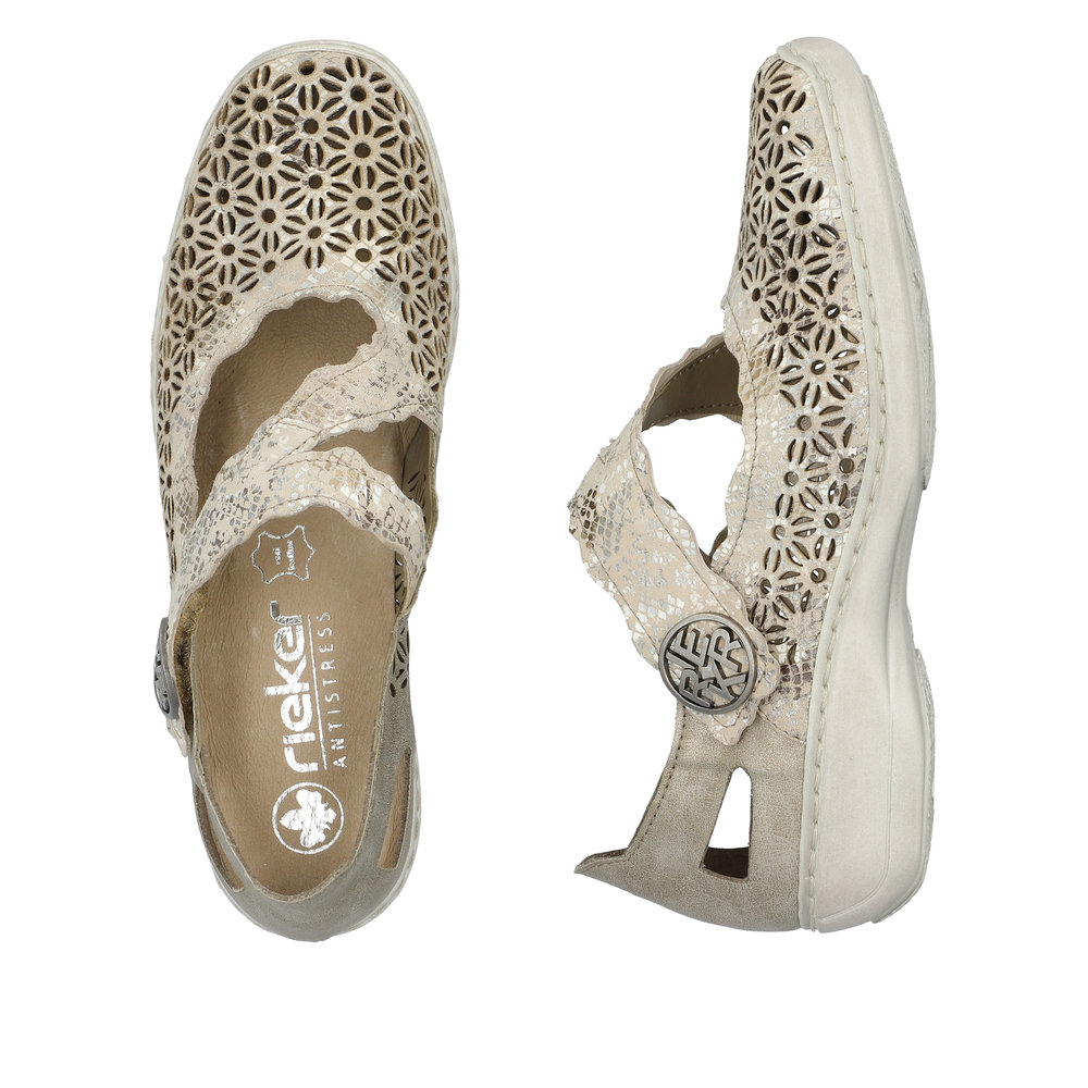 RIEKER # 413G4-90 BEIGE PERLE