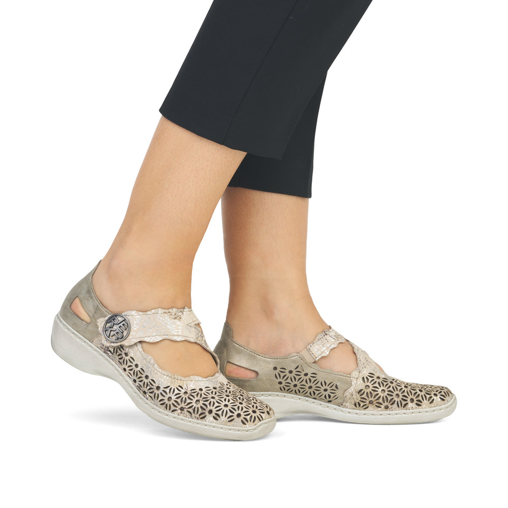 RIEKER # 413G4-90 BEIGE PERLE