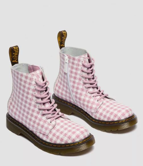 DR MARTENS # 1460 PASCAL BLANC/ROSE