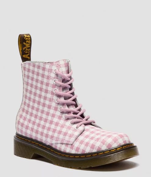 DR MARTENS # 1460 PASCAL BLANC/ROSE