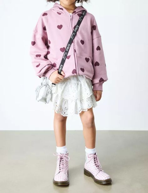 DR MARTENS # 1460 PASCAL BLANC/ROSE