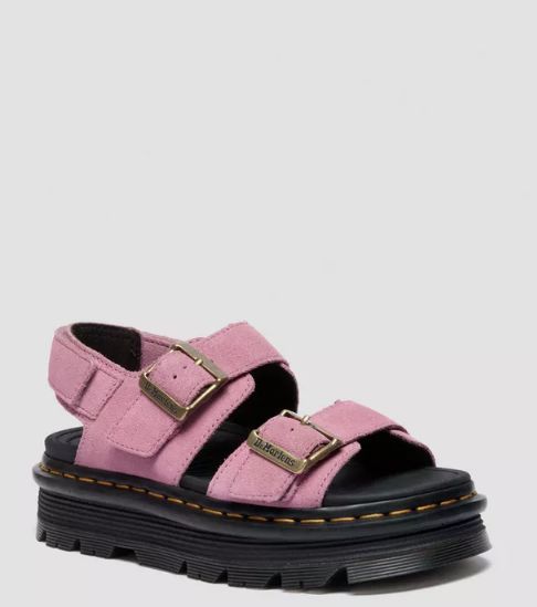 DR MARTENS # ZEBZAG DUSTY ROSE
