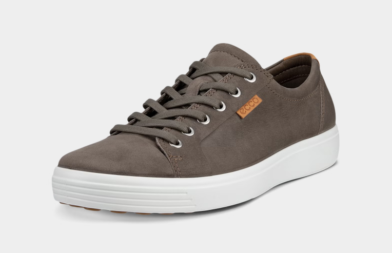 ECCO # SOFT 7 LACE DARK CLAY/LION