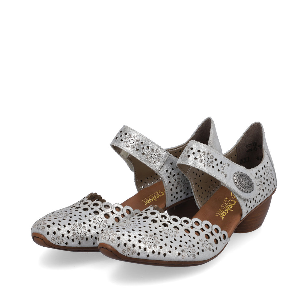 RIEKER # 43753-90 GRIS/ARGENT