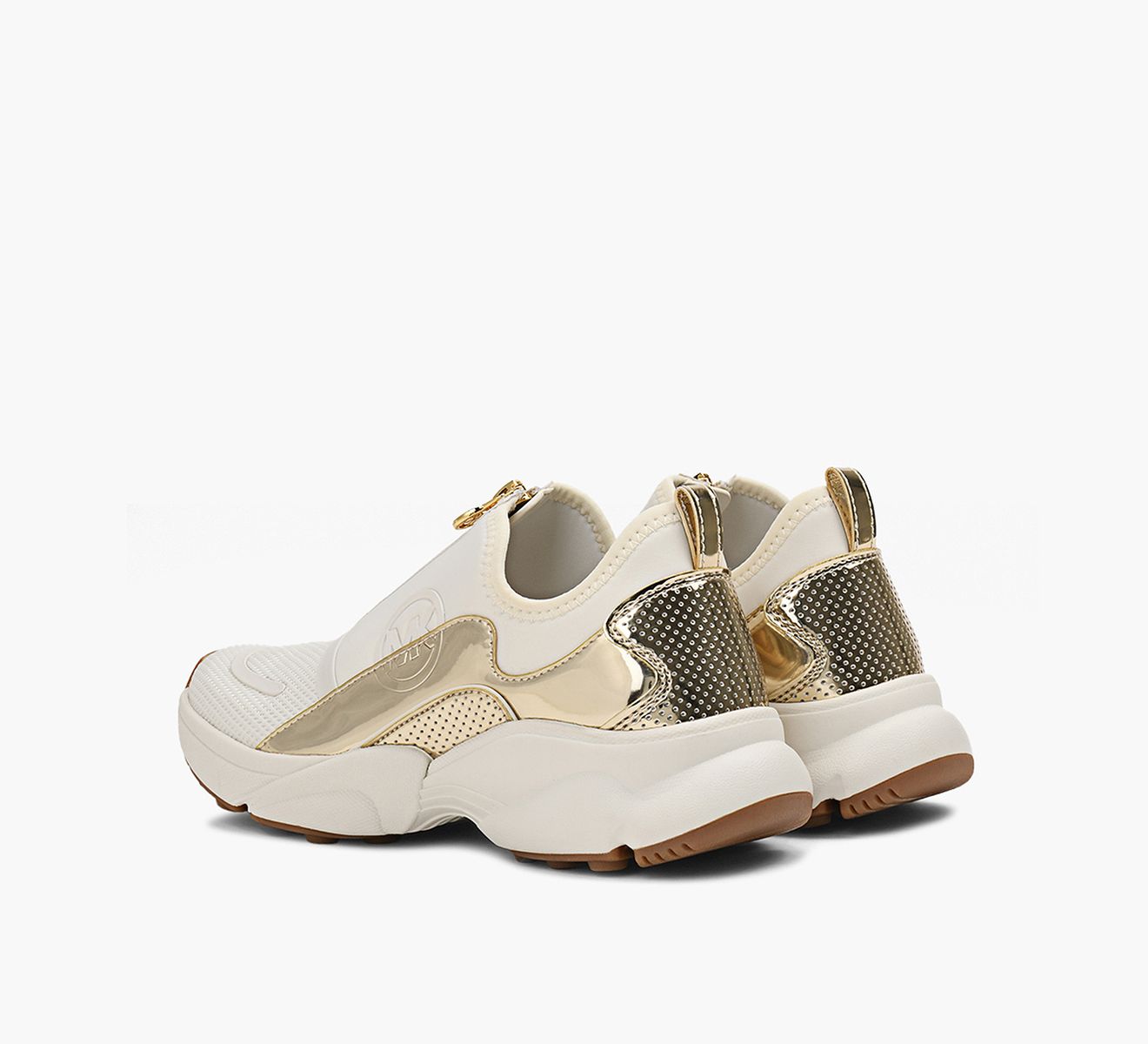MICHAEL KORS # SAMI ZIP TRAINER BEIGE OR