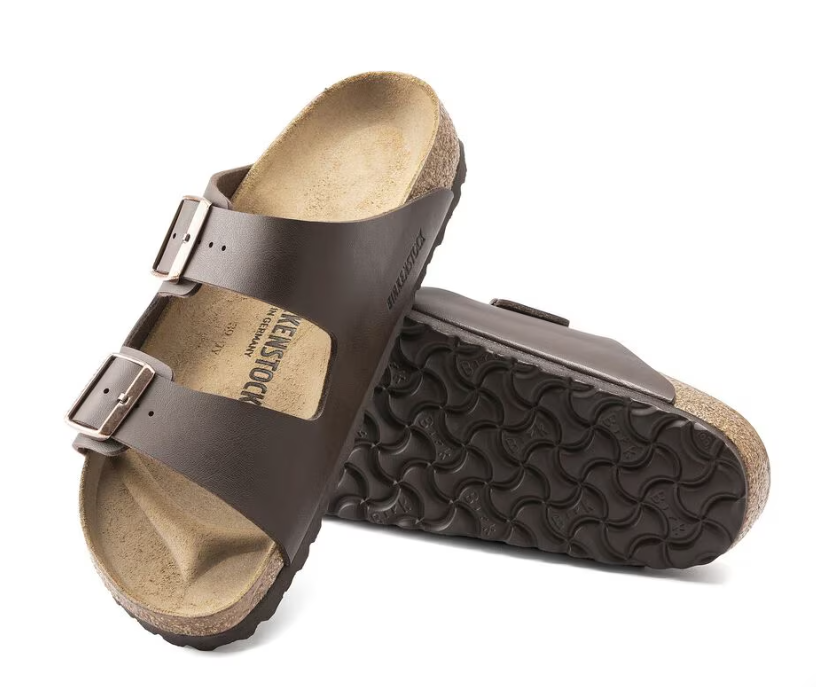 BIRKENSTOCK # ARIZONA BF DARK BROWN