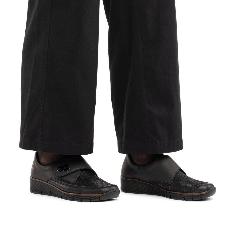 RIEKER # 537C0-02 NOIR STRECH