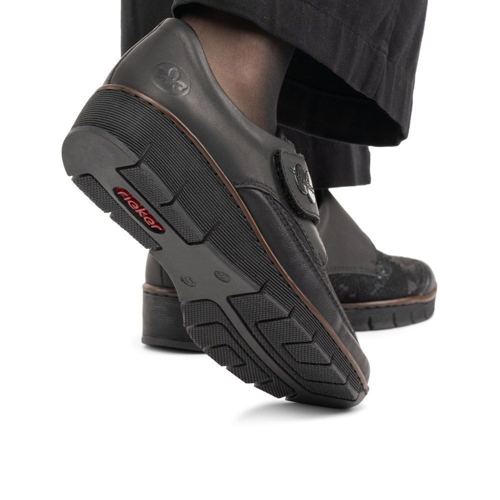 RIEKER # 537C0-02 NOIR STRECH