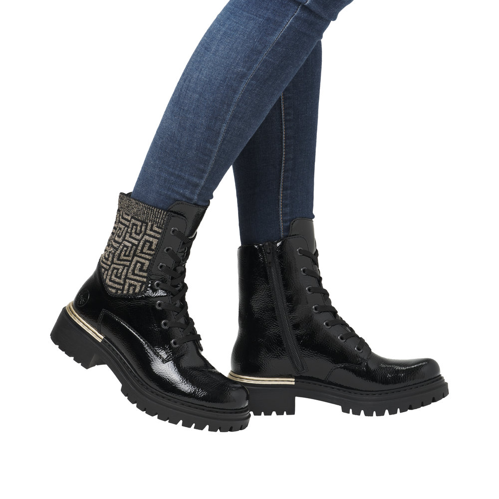 RIEKER # 72607-00 NOIR ET OR