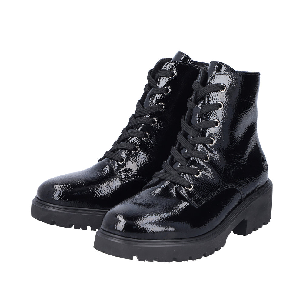 RIEKER # 76002-00 NOIR VERNIS