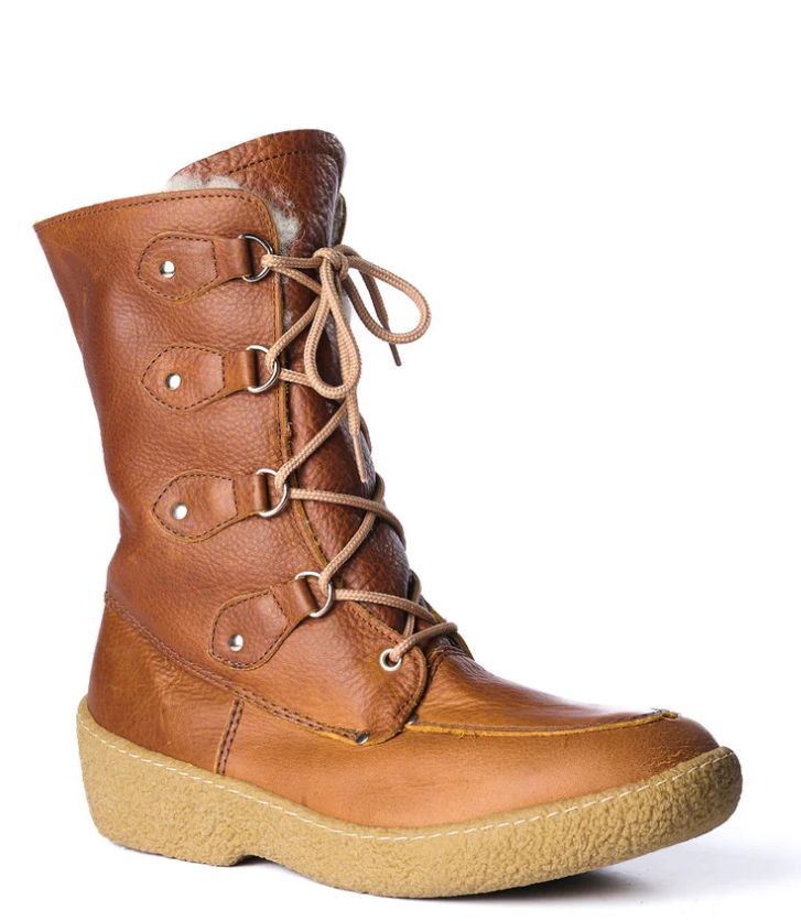 SAUTE-MOUTON #MUKLUKS HAZELNUT