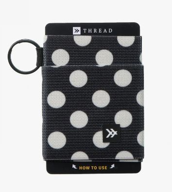 THREAD # ELASTIC WALLET OLKA DOT