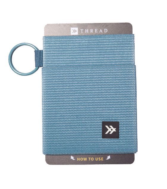 THREAD # ELASTIC WALLET SURF BLUE