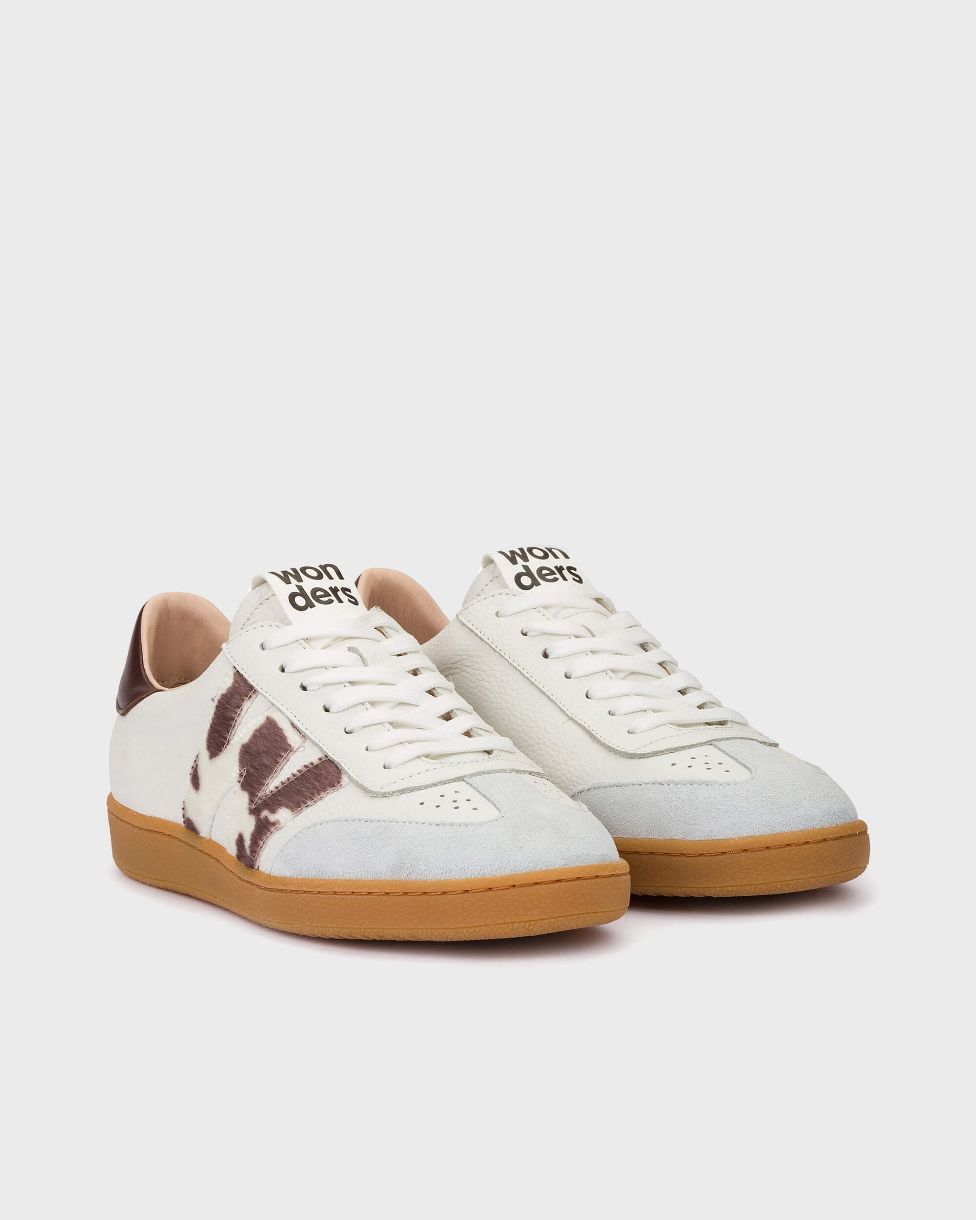 WONDERS #TREND BLANCO/VACA MARRON