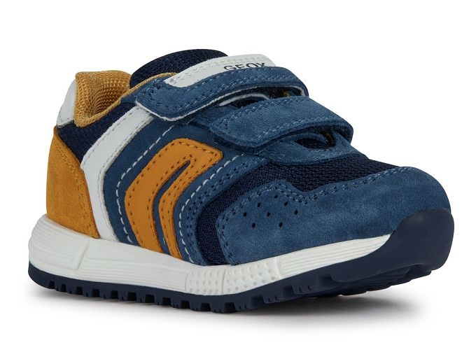 GEOX # B043CD BLEU/JAUNE