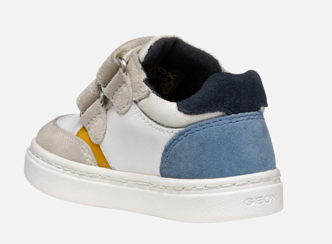 GEOX # NASHIK BLANC/BLEU