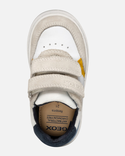 GEOX # NASHIK BLANC/BLEU