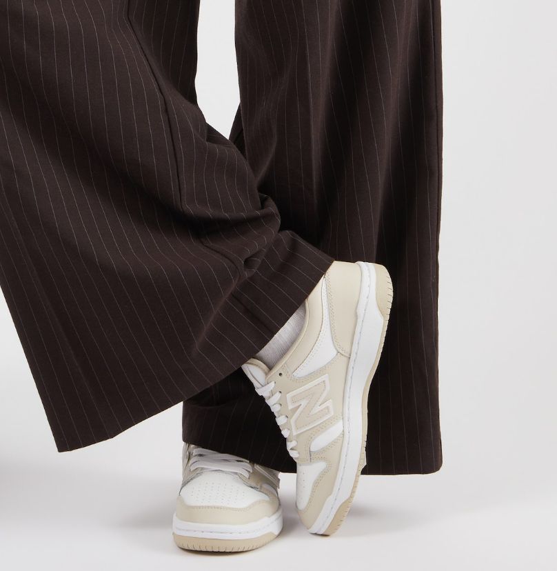 NEW BALANCE #BB480 BLANC-BEIGE