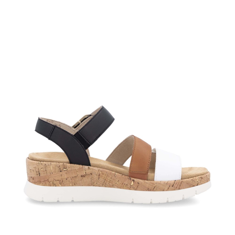 REMONTE # D2P50-03 NOIR/TAN/BLANC