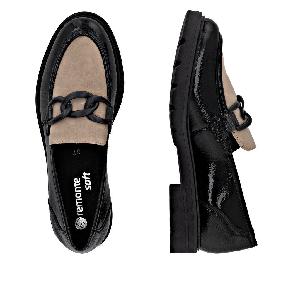 REMONTE # D2Q01-03 NOIR/BEIGE