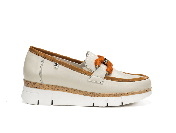 DORKING # D9298 INDIA BLANC/CAMEL