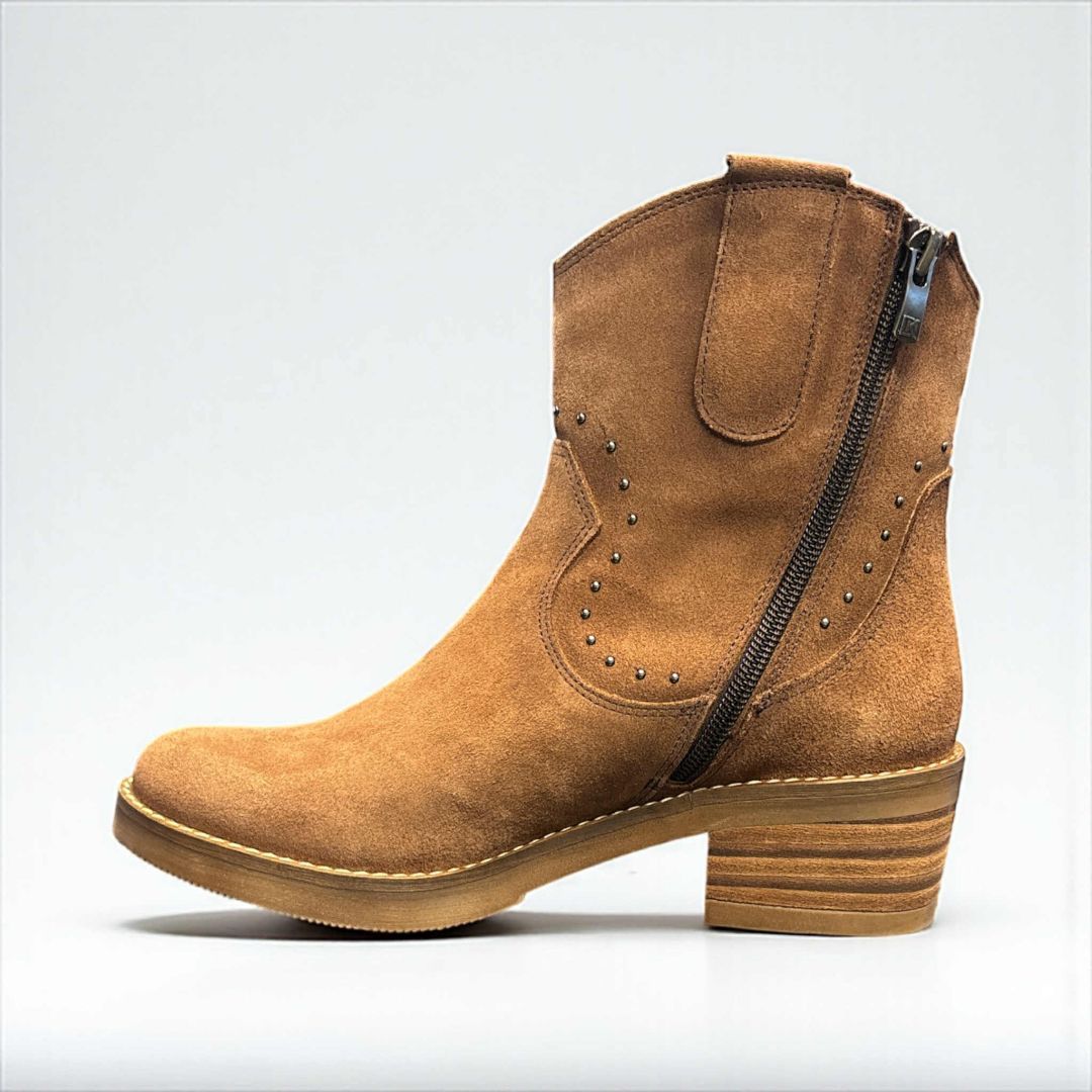 DORKING # LAYLA BRUN SUEDE WESTERN