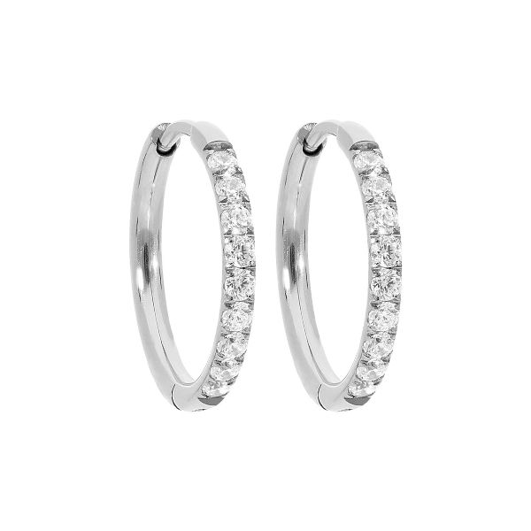 QUDO # ETERNITY 18MM BOUCLES D