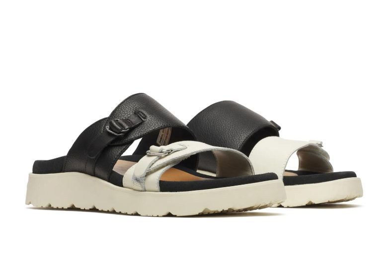 MERRELL # FLEUR LTR SLIDE NOIR/STUCCO