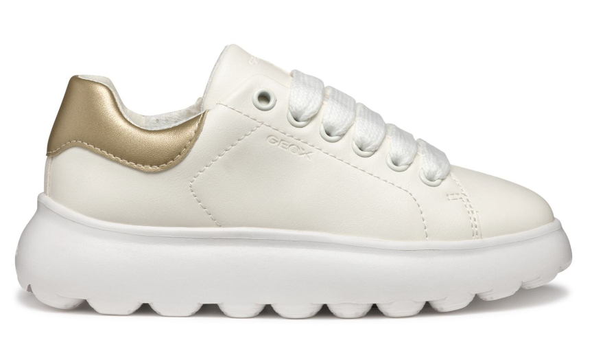 GEOX # PUFFUPOP BLANC/ARGENT