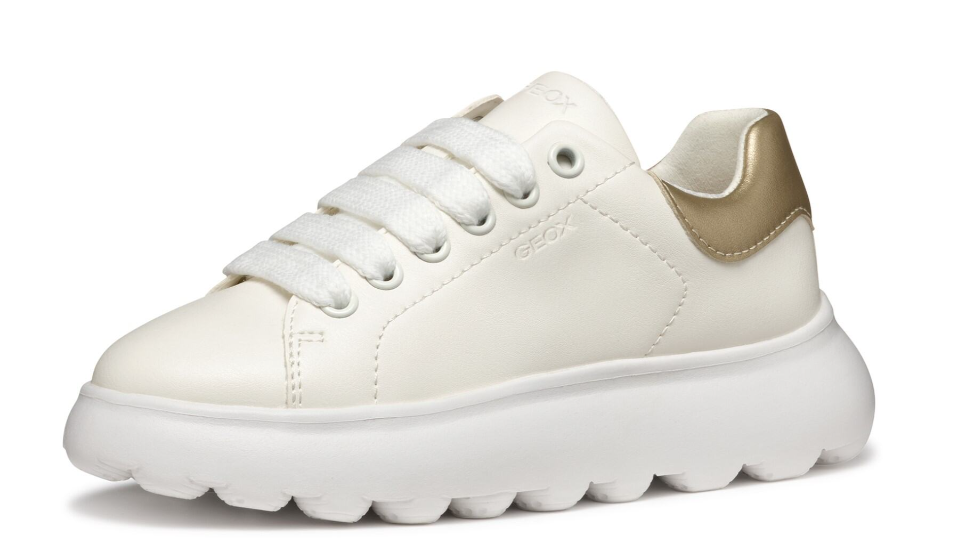 GEOX # PUFFUPOP BLANC/ARGENT