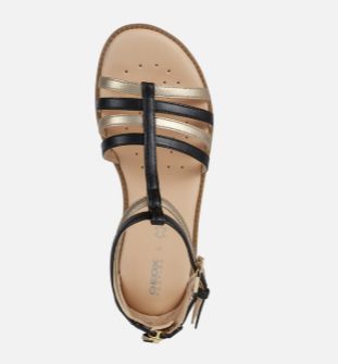 GEOX # KARLY NOIR/PLATINUM