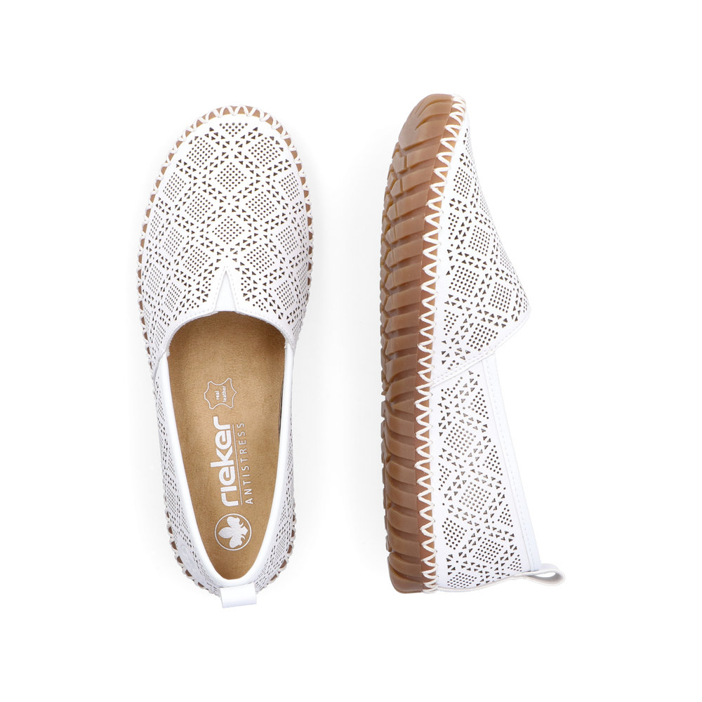 RIEKER # M2851-80 BLANC