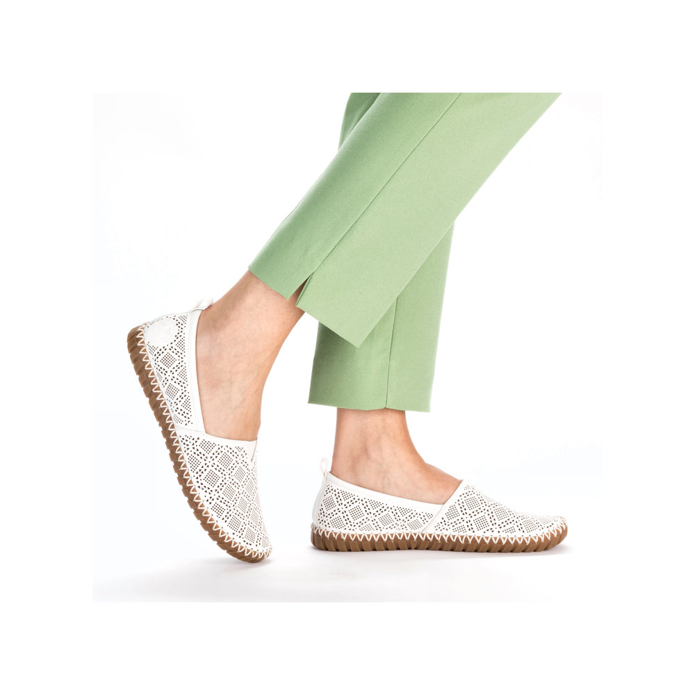 RIEKER # M2851-80 BLANC