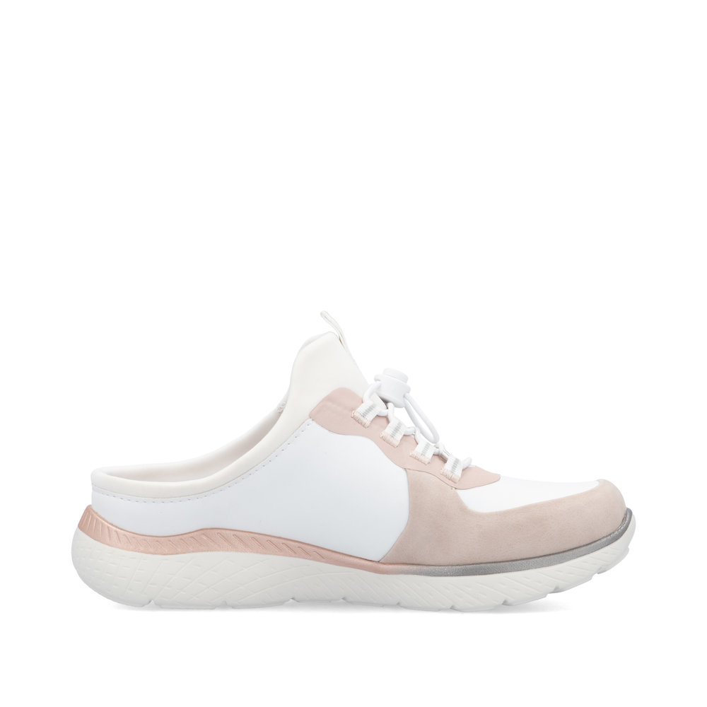 RIEKER # M5056-31 BLANC/ROSÉ