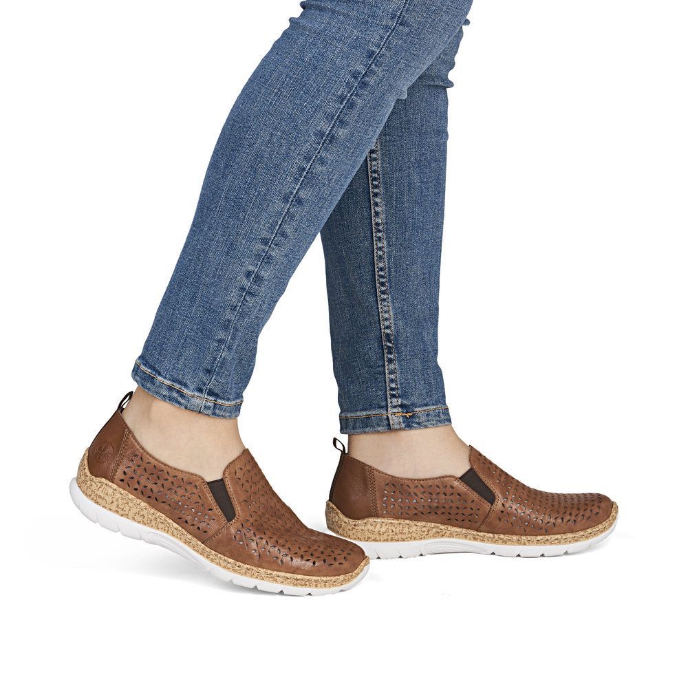 RIEKER # N4251-22 COGNAC