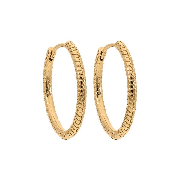 QUDO # PEROSA 22MM BOUCLES D'OREILLES