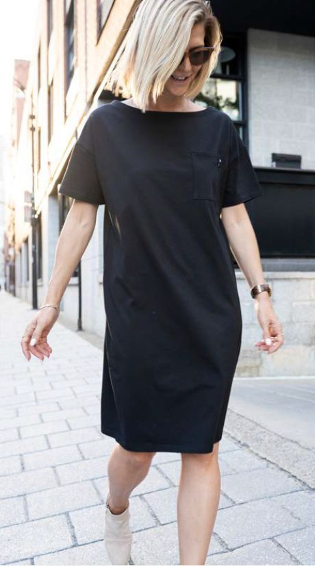 LOUVE # ROBE T-SHIRT À POCHE