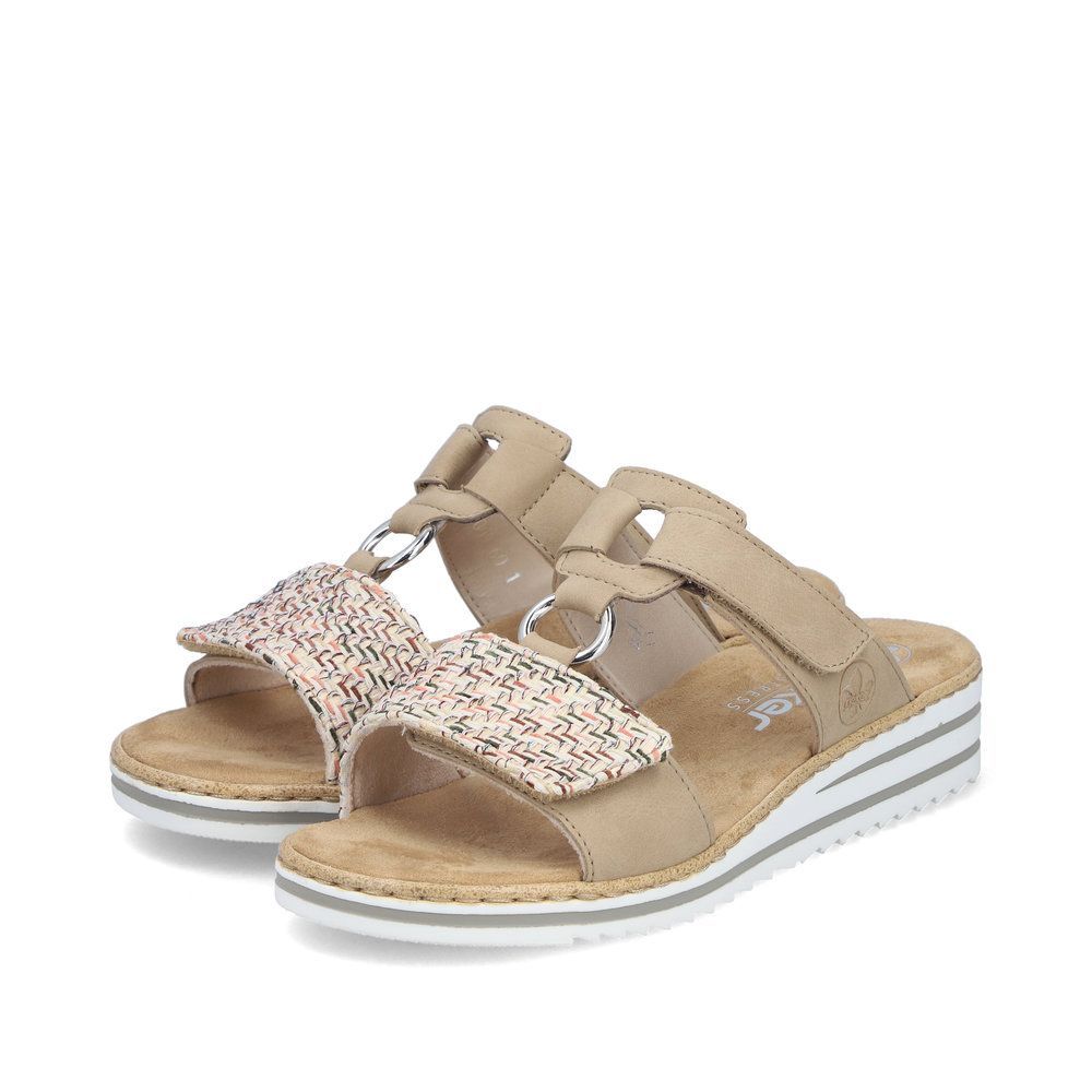 RIEKER # V06P9-60 BEIGE MULTI
