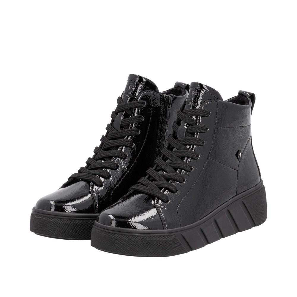 REVOLUTION # W0561-01 NOIR VERNIS